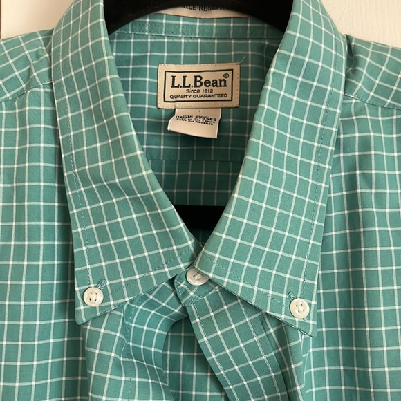 LL Bean Long Button Up - Picture 2 of 3